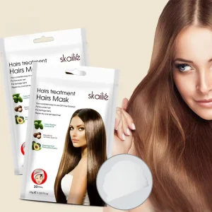 Oem Odm Factory Nutrition Smooth Hair Mask Treatment Argan Oil Shea Butter Keratin Hair Mask