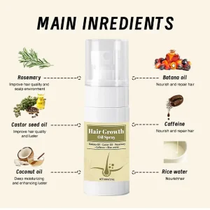Oem Sea Salt Spray Private Label Scalp Essential Hair Growth Serum Moisturize Smooth Care Hair Growth Oil Scalp Serum