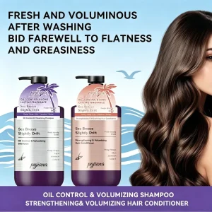 Oil Control Volumizing Hair Care Set Shampoo and Conditioner for Damaged Hair Long Lasting Fragrance Hair Kit