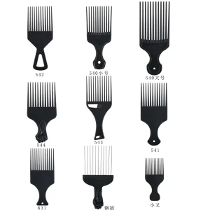 Oil-Head Plastic Salon Styling Comb Model 632 for High Back and Quiff Imported Style