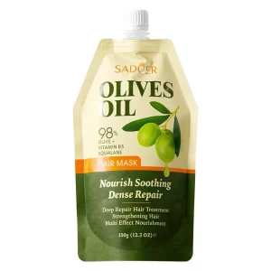 Olive Oil Hair Mask Repairing Smoothing Nourishing Moisturizing Deep Treatment for Damaged Hair