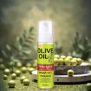 Olive Oil Hair Mousse Fast Drying Shaping Hair Mousse Styling Foam for Styling Hair