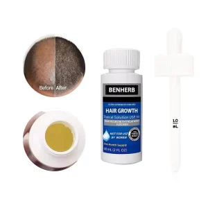 Organic 5% Herbal Hair Growth Repair Tonic Serum Argan Oil Concentrated Formula Scalp Nourishing Moisturizing Home Use