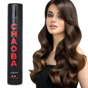 Organic Aerosol Dry Hair Styling Spray Strong Hold Extra Gel for Women Barber Hair Styling Products