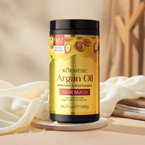 Organic Argan Oil Hair Mask Moisturizing Regain Healthy Hair