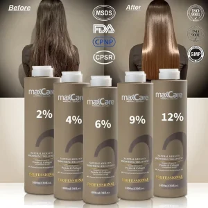 Organic Brazilian Keratin Nanoplasty Hair Repair Straightening Cream Hair Treatment
