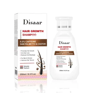 Organic Caffeine Shampoo Professional Hair Growth Nourishing Scalp Hair Care Cleaning Regrowth Hair Shampoo for Women Men