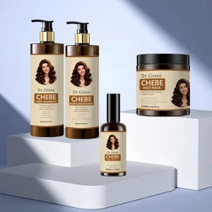 Organic Chebe Hair Shampoo Conditioner Set Professional Anti Dandruff Hair Loss Treatment