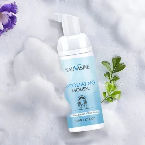 Organic Foaming Acne Pore Moisture Oil Control Face Wash Moisturizing Deep Cleansing Exfoliating Mousse