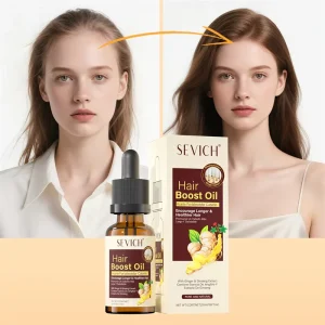 Organic Ginger Hair Regrowth Oil 20ml Panax Ginseng Hair Loss Prevention Serum Fast Growing Treatment Hair Boost Oil