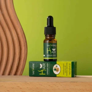 Organic Ginger Hair Treatment Essential Oil Set 10ml Natural Hair Growth Essence with Argan & Herbal Ingredients