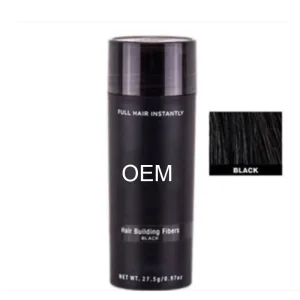 Organic Hair Building Fibers Powder Spray Applicator Shadow Effect Private Label Styling Hair Fiber Hair