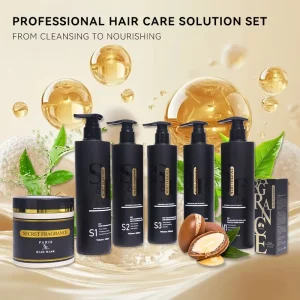 Organic Hair Care Set OEM Private Label Top Quality Anti dandruff Oil Control Suitable for All Hair Types