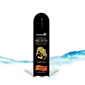 Organic Hair Glue Gel Spray Private Label Scented Hair Shine Mist Oil Strong Hold Sheen Spritz for Curly Hair