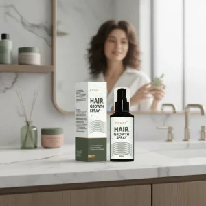 Organic Hair Growth Spray Roller Natural Biotin Keratin Hair Loss Treatment Herbal Scalp Care Essential Oil for Regrowth