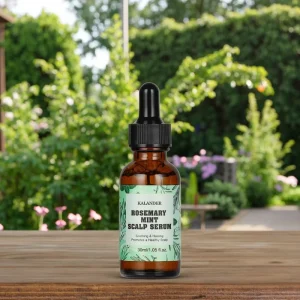 Organic Herbal Hair Serum With Peppermint Nourishing and Hair-Repairing Features Hair-Loss Prevention