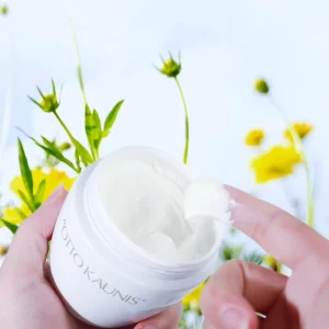 Organic Natural Herbal Curl Cream with Heat Protection and Smoothing Moisturizing Leave In Styling for Curly Hair and Beard