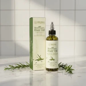 Organic Rosemary Mint Scalp and Hair Strengthening Oil for Hair Growth Loss Serum Pure Essential Oil Vegan Private Label OEM