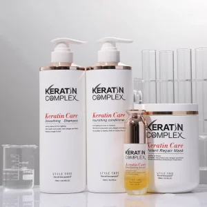 Organic Shampoo Deep Repairing Hair Care Set Complex Keratin Shampoo and Conditioner Set Manufacturer