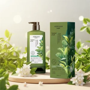 Organic Smoothing Moisturizing Shampoo for Oily Dandruff Hair Oil Control Anti Dandruff Fluffy Formula