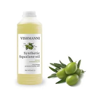 Organic Squalane Essential Oil for Skin Hair and Body Raw Material Seeded Private Label