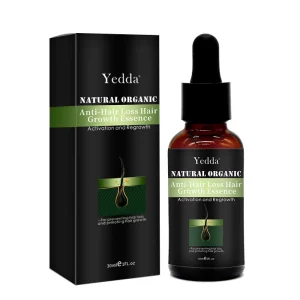 Organic Vegan Hair Care Anti Loss Treatment 30ml Growth Oil for Hair Regrowth & Strengthening for Men and Women