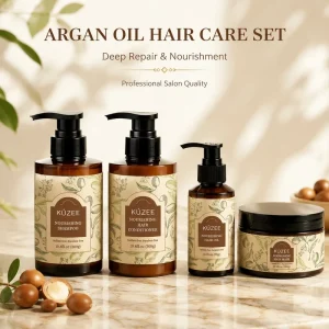 Organic Vera Hair Care Sets Growth Argan Oil Fluffy Anti Dandruff Shampoo Conditioner Hair Care Shampoo Set