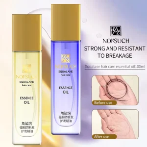 Own Brand 100ml Squalane Hair Care Essential Oil Prevents Hair Breakage Moisturizes and Repairs Frizzy Hair Care Essential Oil