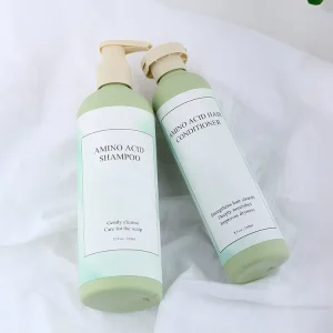 Own Brand Hair Care Set Moisturizing Oil Control Natural Herbal Ginger Shampoo and Conditioner