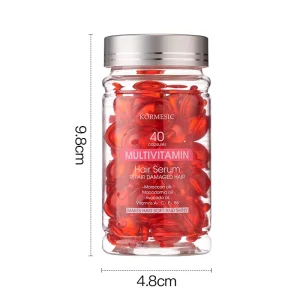 PDM OEM Private Labels OEM Multivitamin Hair Serum Hair Growth Vitamin Capsules