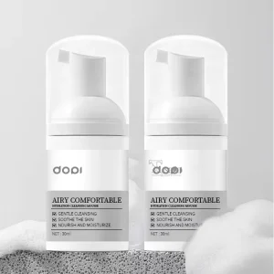 PH Balanced Organic Face Wash Foam Gentle Formula for Dry & Sensitive Skin Types Natural Bio Fermentation Cleansing Mousse