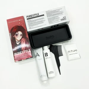 PURESTYLE in Stock Organic Professional Salon Hair Colour Permanent Hair Dye Color Cream Set for Home Use