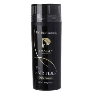 Pansly Premium Quality Black Thick Hair Filling Building Fibers Natural Color Hair Powder with Holding Spray