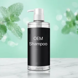 Peppermint Oil Shampoo Hair Blooming Formula with Keratin for Thinning Hair Moisturizing Mint Shampoo for All Hair Types