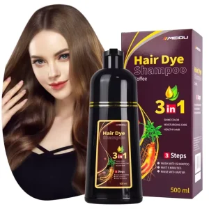 Permanent Natural Herbal Hair Dye Shampoo Hair Color