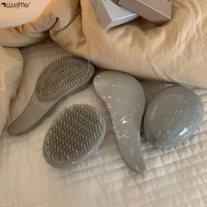 Personalized Detangling Hair Brush Hair Extension Tangle Personalize Soft Matte Finishing Top Magic Hair Brush