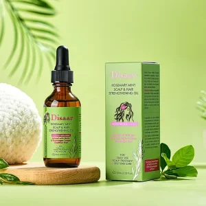 Personalized Rosemary Hair Essential Oil with Mint Biotin Coconut Oil Helps Improve Length Retention Nourishing Hair Oil logo