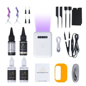 Pinky Leem Iniceviolet UV Light Hair Extensions Technology Plastic Metal Hair Salon Equipment LED Lamp Hair Extensions