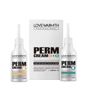 Plant Amino Acid Perm Lotion Cream Alkaline Formula Fresh Fragrance Long Lasting Curl Wave Perm for Professional Salon Use