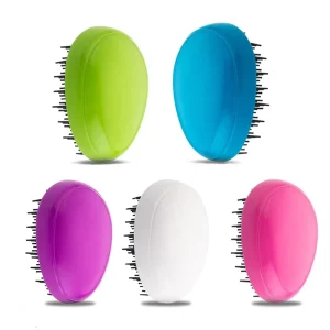 Plastic Hairbrush Pink Detangling Hair Brush for Wet or Dry Hair Detangler