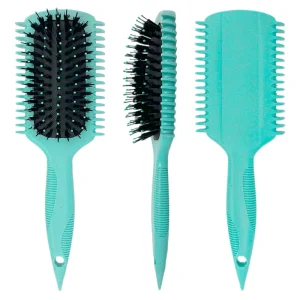 Popular Products Wheat Straw Eco Friendly Edge Control Brushes Curl Defining Brush Styling Hairbrush for Detangling