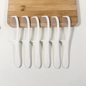 Portable Disposable Classic Comb Hairbrush with Hygienic Independent Packaging for Tourist Hotels