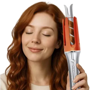 Portable Electric 1 1 4 Inch Curls Auto 360 Degrees Rotating Ceramic Coating Hair Curler Ionic Automatic Curling Iron