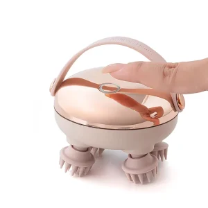 Portable Electric Automatic Acupoint Scalp Care Massaging Device Cordless Vibrating Therapy Device Head Massager Instrument
