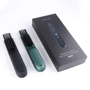 Portable Electric Hair Straightener Comb Straight Oem Hair Beard Brush Battery Good Use Product