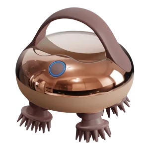 Portable Electric Octopus Head Massager Tool Battery Powered Scalp Scratcher Pressure Release Vibrating Device Household