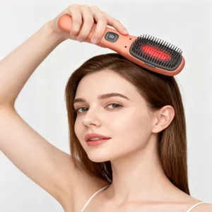 Portable Hair Straightening Comb Negative Ion Hair Straightening Hair Growth Comb at Home