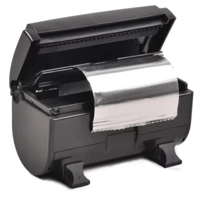 Portable Hairdressing Foil Cutting Machine Dispenser for Barber Salons Featuring Plastic Handle Material