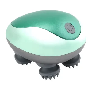 Portable Mini Electric Handheld Scalp Massager, Wireless Silicone Head Massager