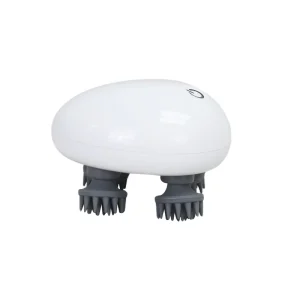 Portable Mini IPX7 Waterproof Wireless Vibrating Hair LED Electronic Head Scalp Massage Electric Devices for Stress Relief